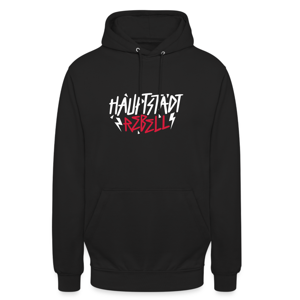 Haupstadt Rebell - Unisex Hoodie - Schwarz