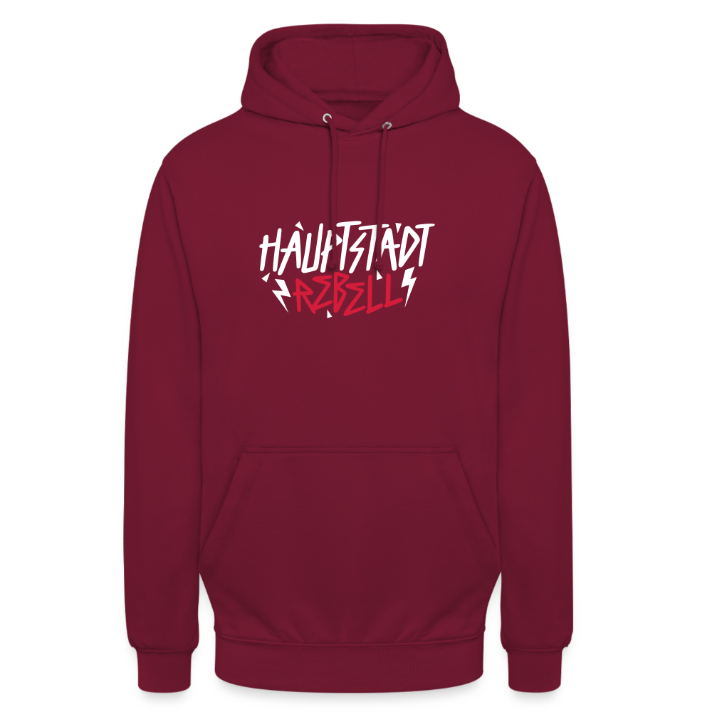 Haupstadt Rebell - Unisex Hoodie - Bordeaux