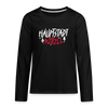 Haupstadt Rebell - Teenager Langarmshirt - Schwarz