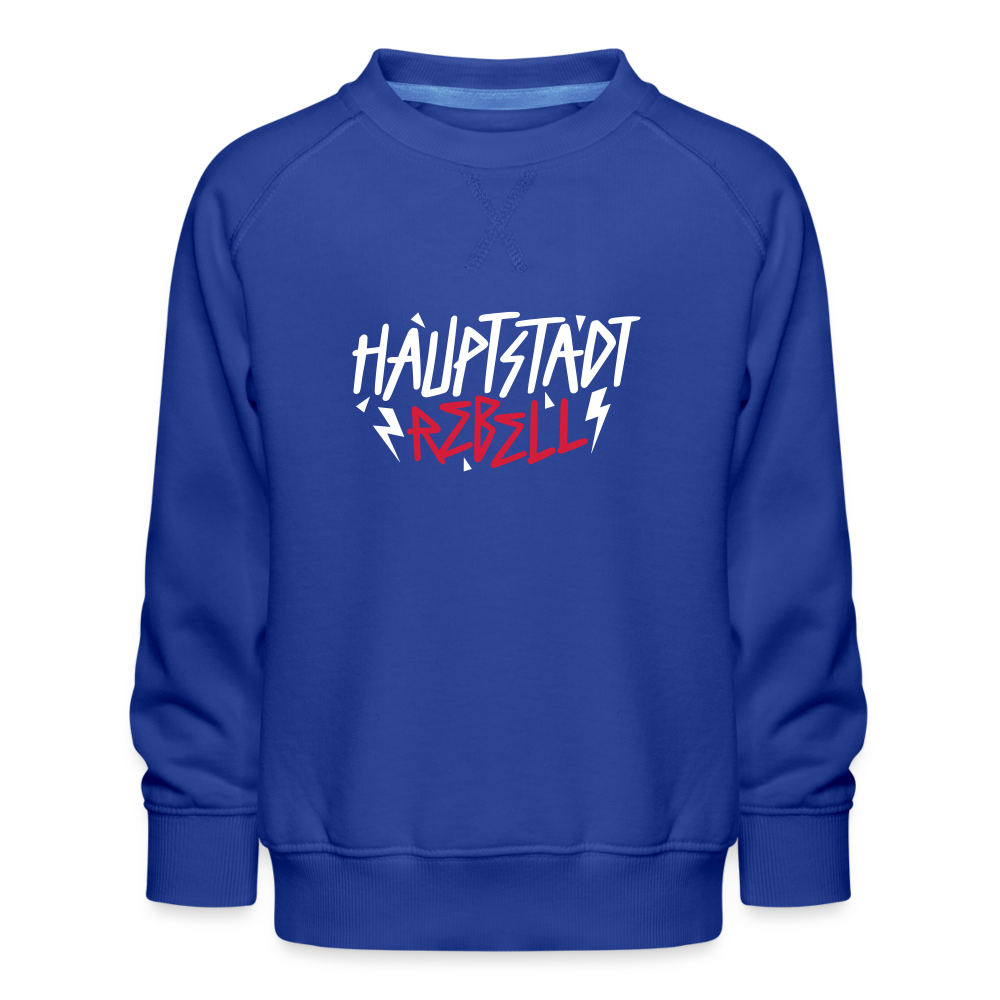 Haupstadt Rebell - Kinder Premium Sweatshirt - Royalblau