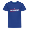 Uffjepasst! - Teenager Premium T-Shirt - Königsblau