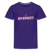 Uffjepasst! - Teenager Premium T-Shirt - Lila