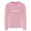 Uffjepasst! - Kinder Langarmshirt - Hellrosa
