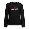 Uffjepasst! - Teenager Langarmshirt - Schwarz