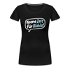 Keene Zeit für Blabla! - Frauen Premium T-Shirt - Schwarz