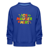 ick mauser - Kinder Premium Sweatshirt - Royalblau