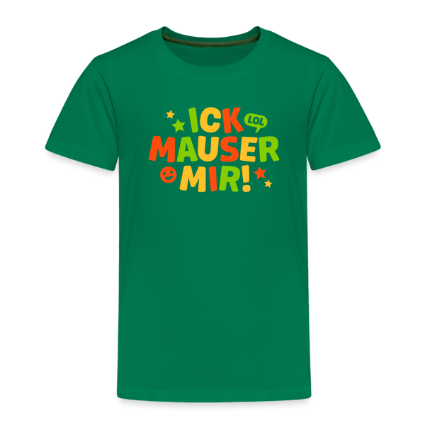 ick mauser - Kinder Premium T-Shirt - Kelly Green