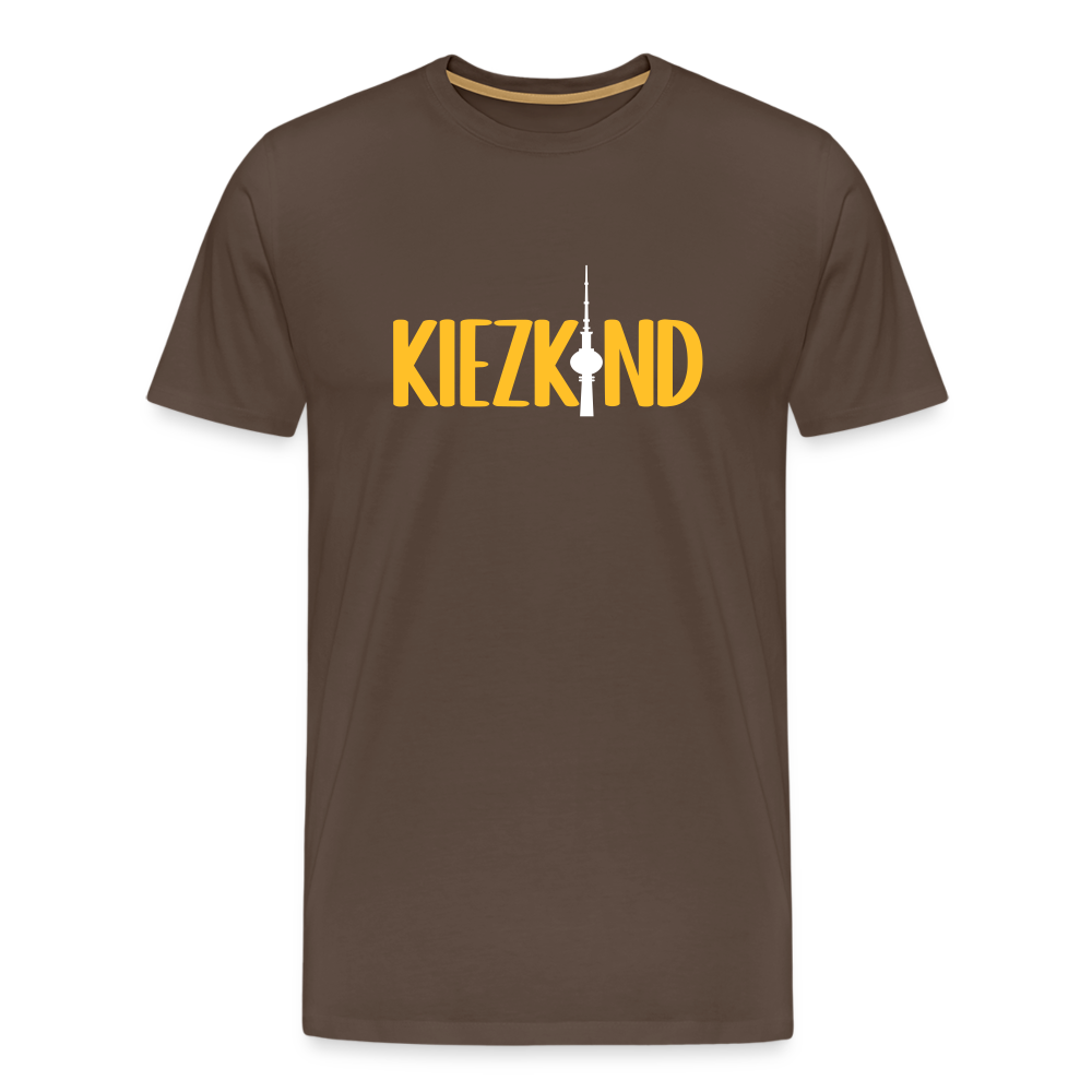 Kiezkind - Männer Premium T-Shirt - Edelbraun