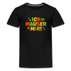 ick mauser - Teenager Premium T-Shirt - Schwarz