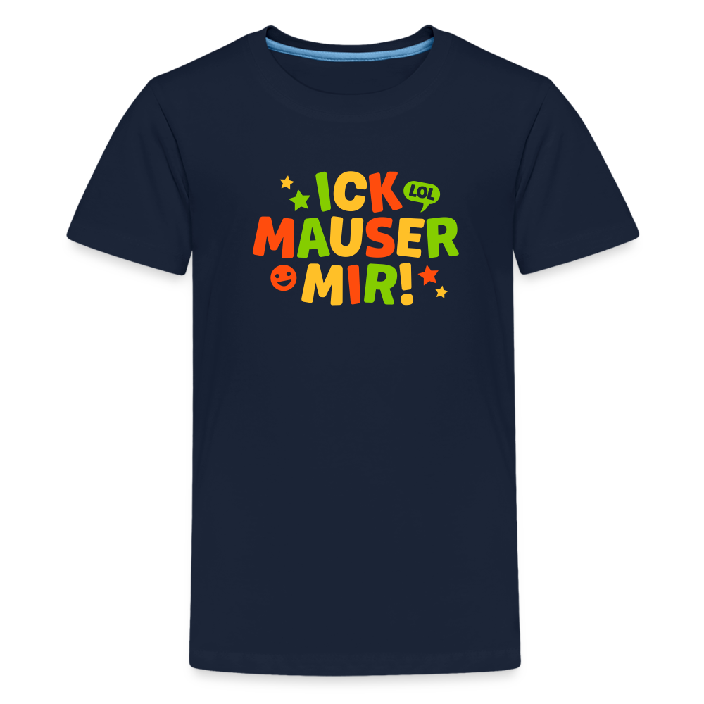 ick mauser - Teenager Premium T-Shirt - Navy