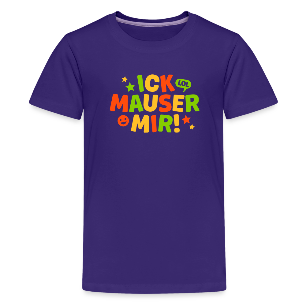 ick mauser - Teenager Premium T-Shirt - Lila