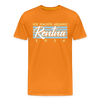 Rentna in Berlin - Männer Premium T-Shirt - Orange