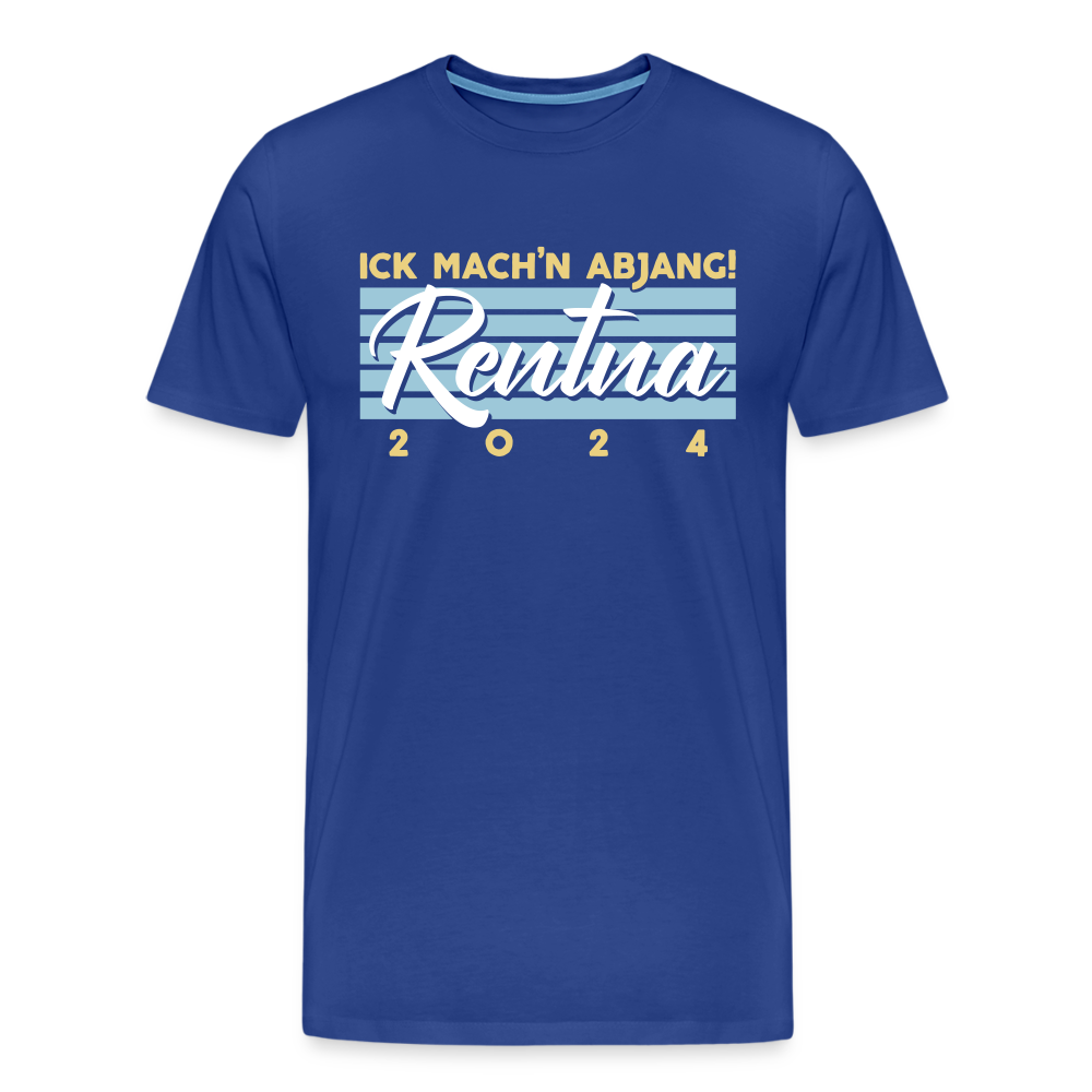 Rentna in Berlin - Männer Premium T-Shirt - Königsblau