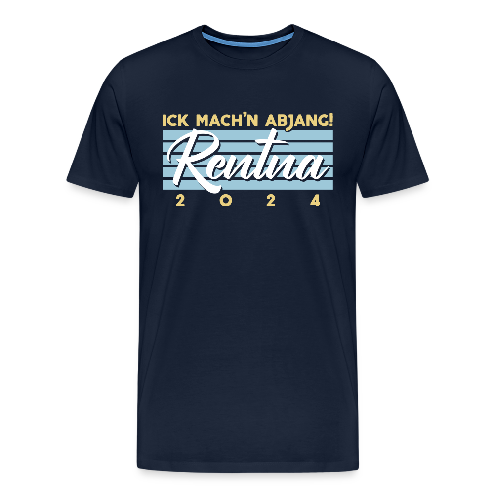 Rentna in Berlin - Männer Premium T-Shirt - Navy