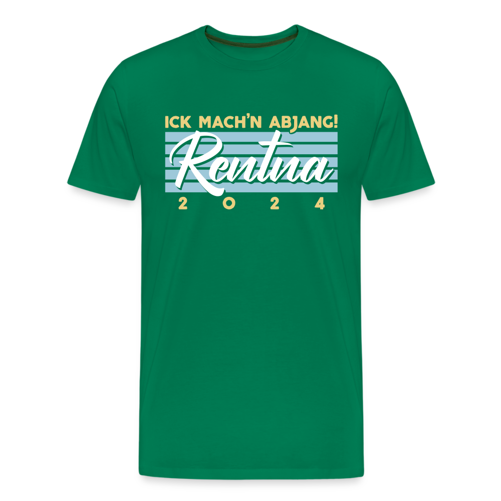 Rentna in Berlin - Männer Premium T-Shirt - Kelly Green