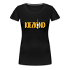 Kiezkind - Frauen Premium T-Shirt - Schwarz