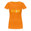 Kiezkind - Frauen Premium T-Shirt - Orange