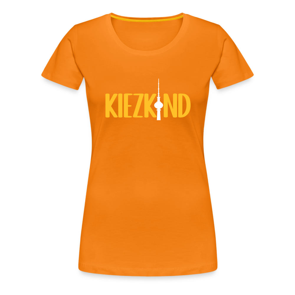 Kiezkind - Frauen Premium T-Shirt - Orange