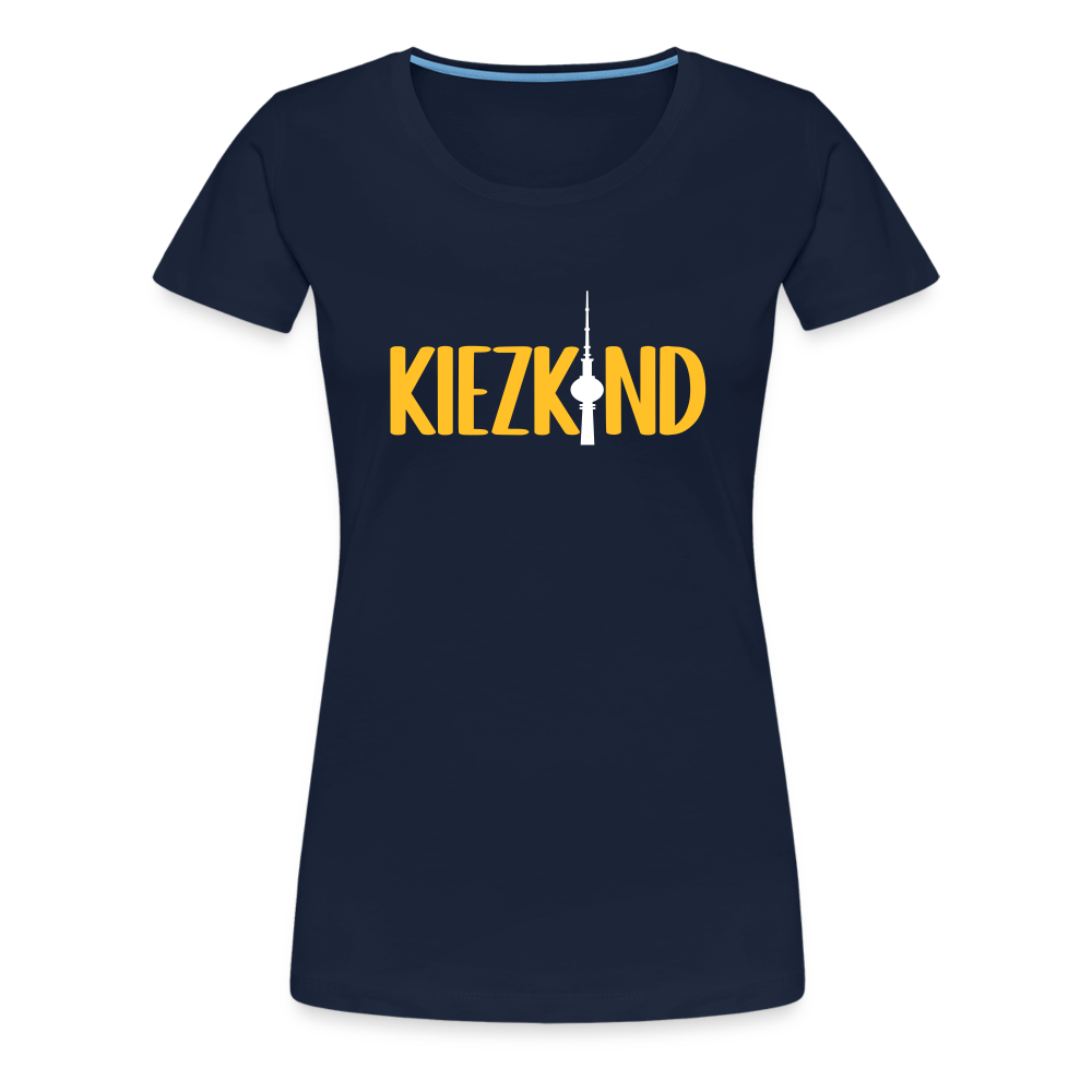 Kiezkind - Frauen Premium T-Shirt - Navy