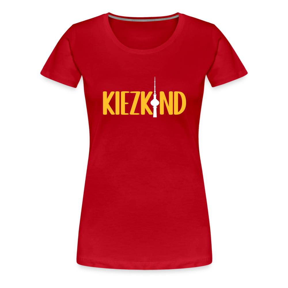Kiezkind - Frauen Premium T-Shirt - Rot