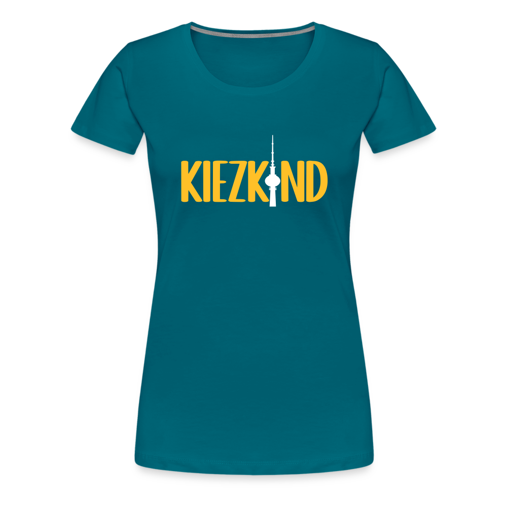 Kiezkind - Frauen Premium T-Shirt - Divablau