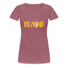 Kiezkind - Frauen Premium T-Shirt - Malve