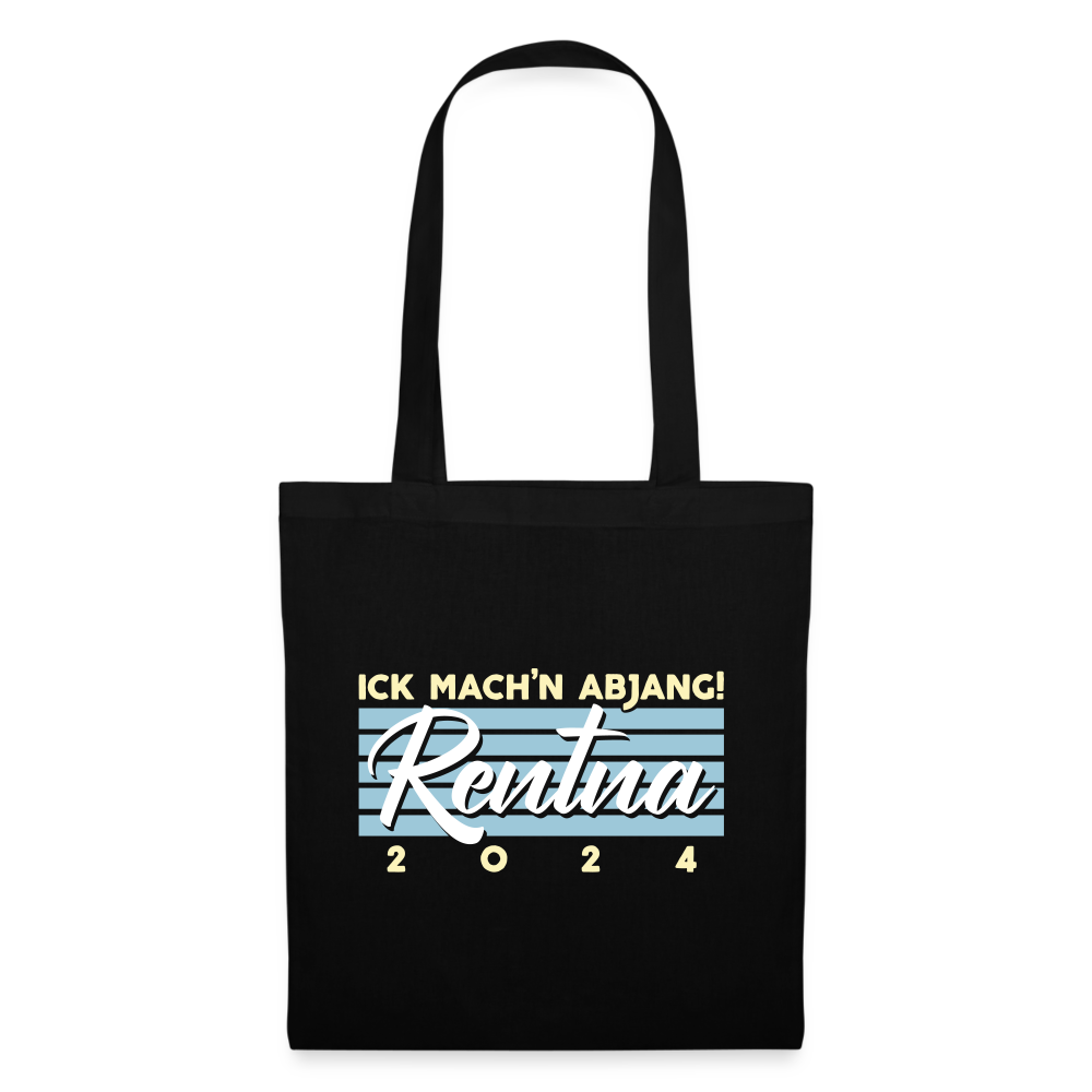 Rentna in Berlin - Stoffbeutel - Schwarz