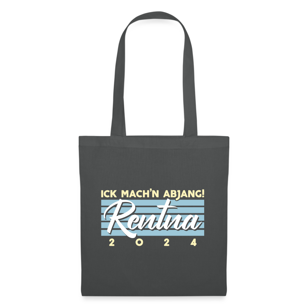 Rentna in Berlin - Stoffbeutel - Graphite