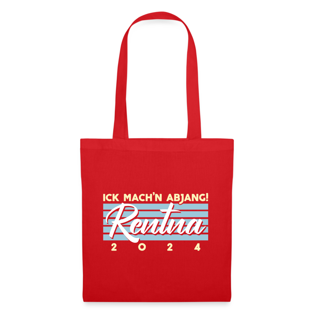 Rentna in Berlin - Stoffbeutel - Rot