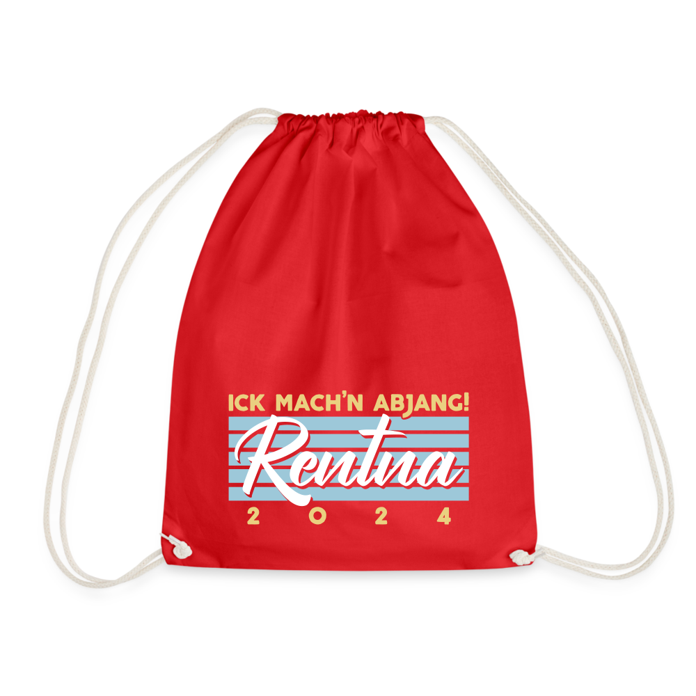 Rentna in Berlin - Turnbeutel - Rot