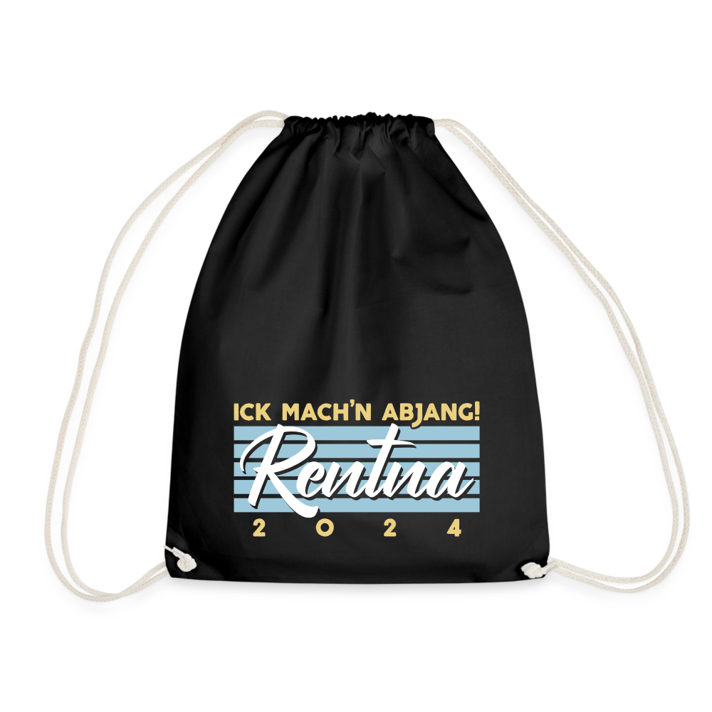 Rentna in Berlin - Turnbeutel - Schwarz
