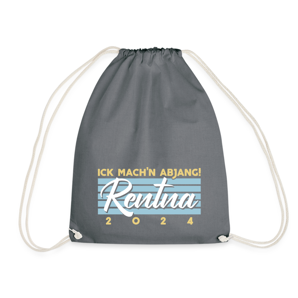 Rentna in Berlin - Turnbeutel - Grau