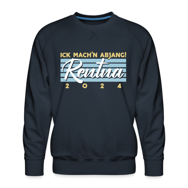 Rentna in Berlin - Männer Premium Sweatshirt - Navy
