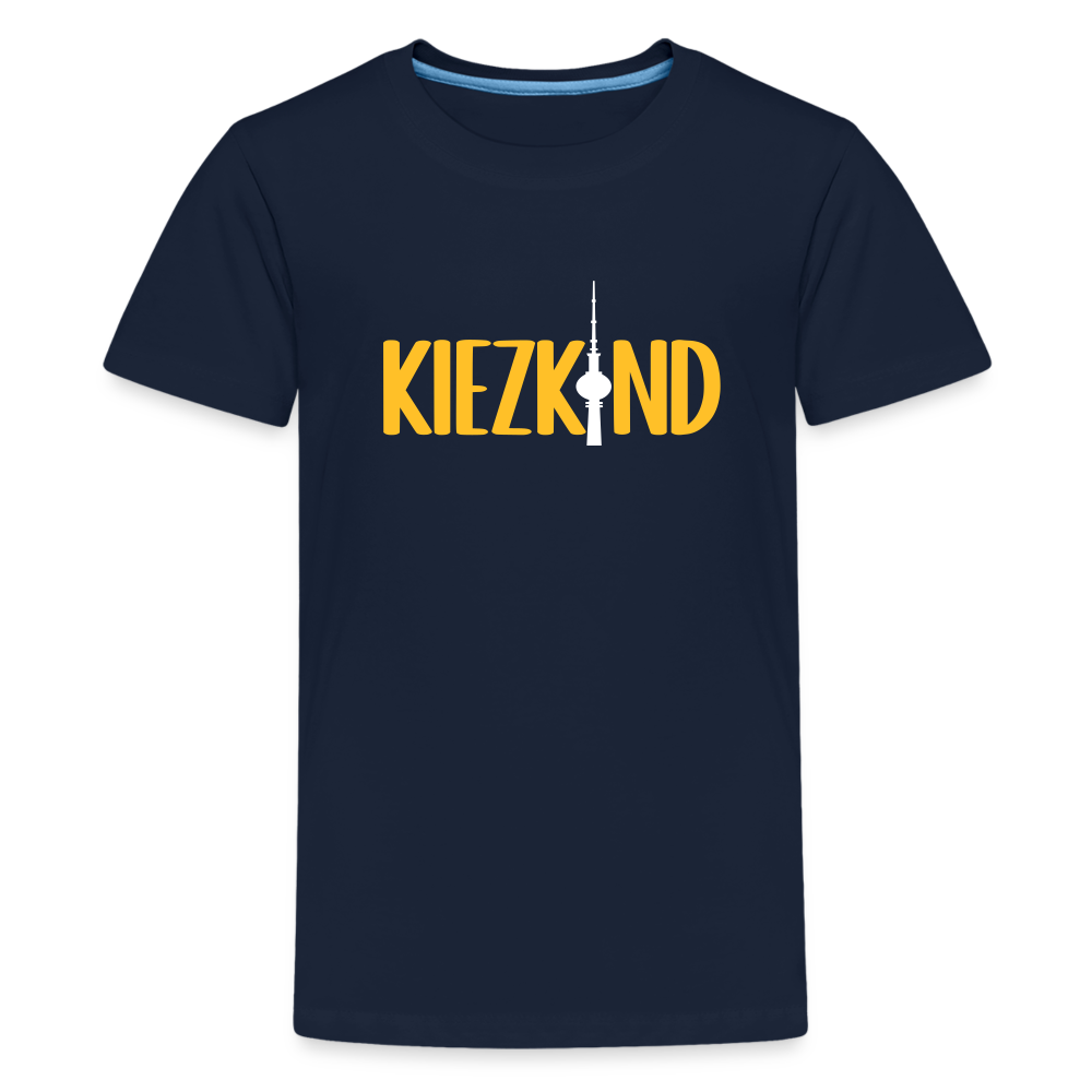 Kiezkind - Teenager Premium T-Shirt - Navy