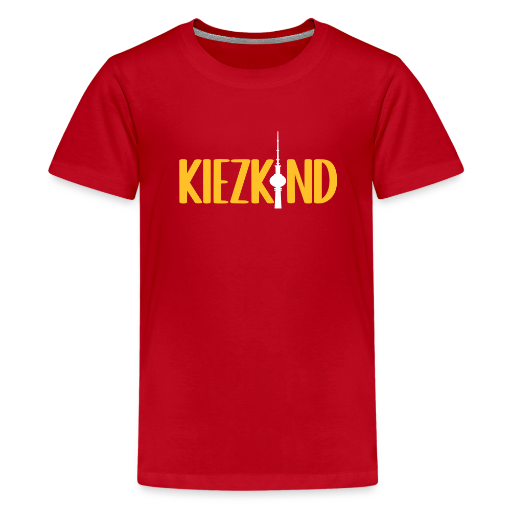 Kiezkind - Teenager Premium T-Shirt - Rot