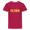 Kiezkind - Teenager Premium T-Shirt - dunkles Pink