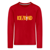 Kiezkind - Kinder Langarmshirt - Rot