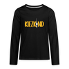 Kiezkind - Teenager Langarmshirt - Schwarz