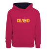 Kiezkind - Teenager Kontrast-Hoodie - Pink/Navy
