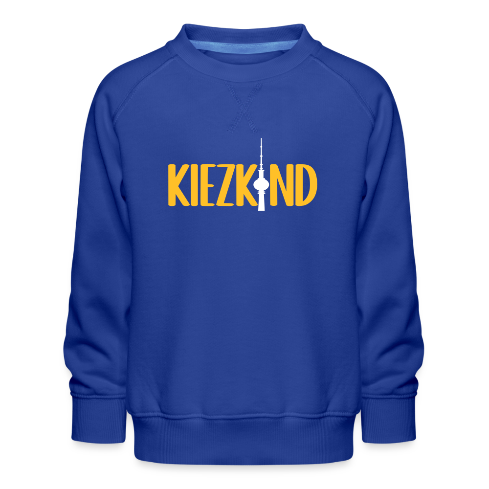 Kiezkind - Kinder Premium Sweatshirt - Royalblau