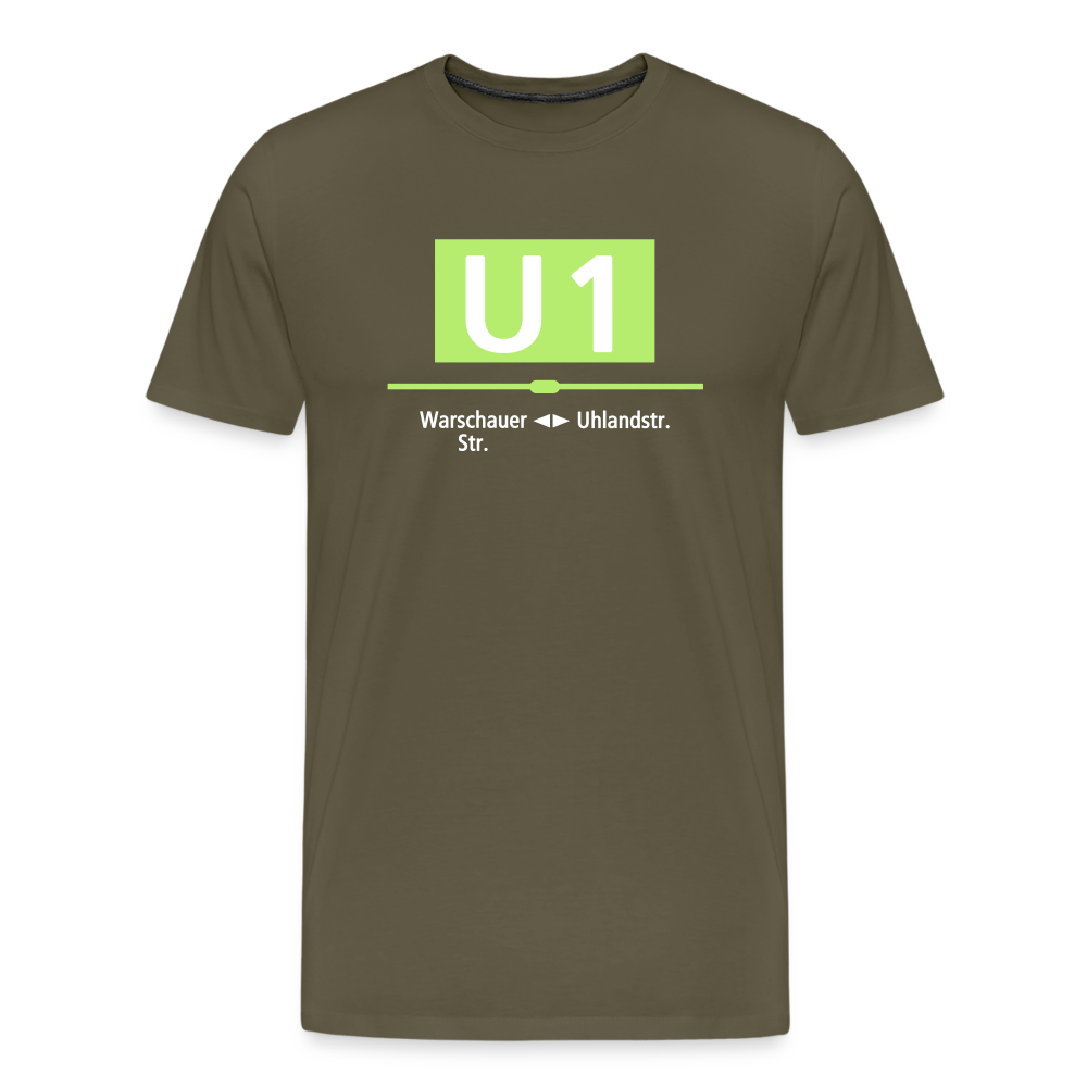 U1 - Männer Premium T-Shirt - Khaki