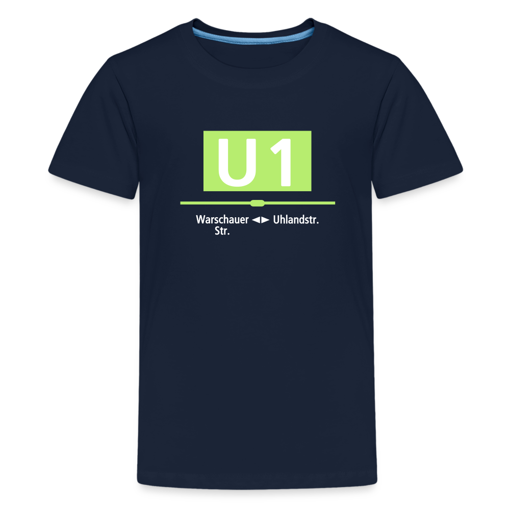 U1 - Teenager Premium T-Shirt - Navy