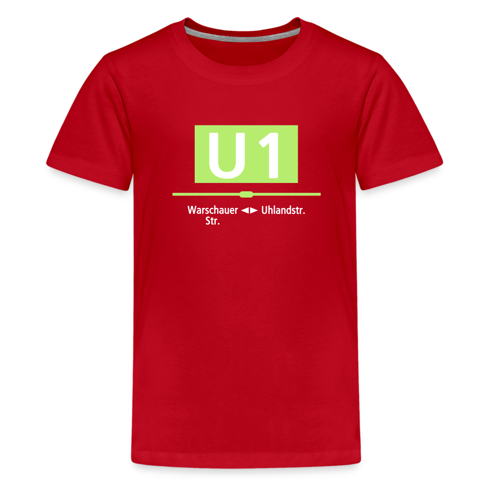 U1 - Teenager Premium T-Shirt - Rot