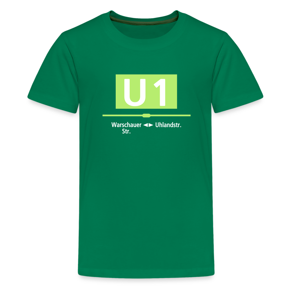 U1 - Teenager Premium T-Shirt - Kelly Green