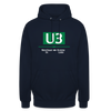 U3 - Unisex Hoodie - Navy