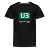 U3 - Teenager Premium T-Shirt - Schwarz