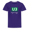 U3 - Teenager Premium T-Shirt - Lila