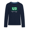 U3 - Teenager Langarmshirt - Navy