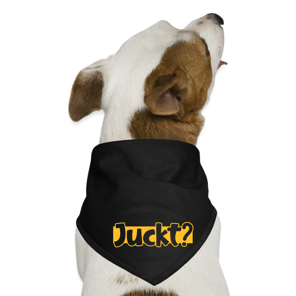 Juckt? - Hunde-Bandana - Schwarz