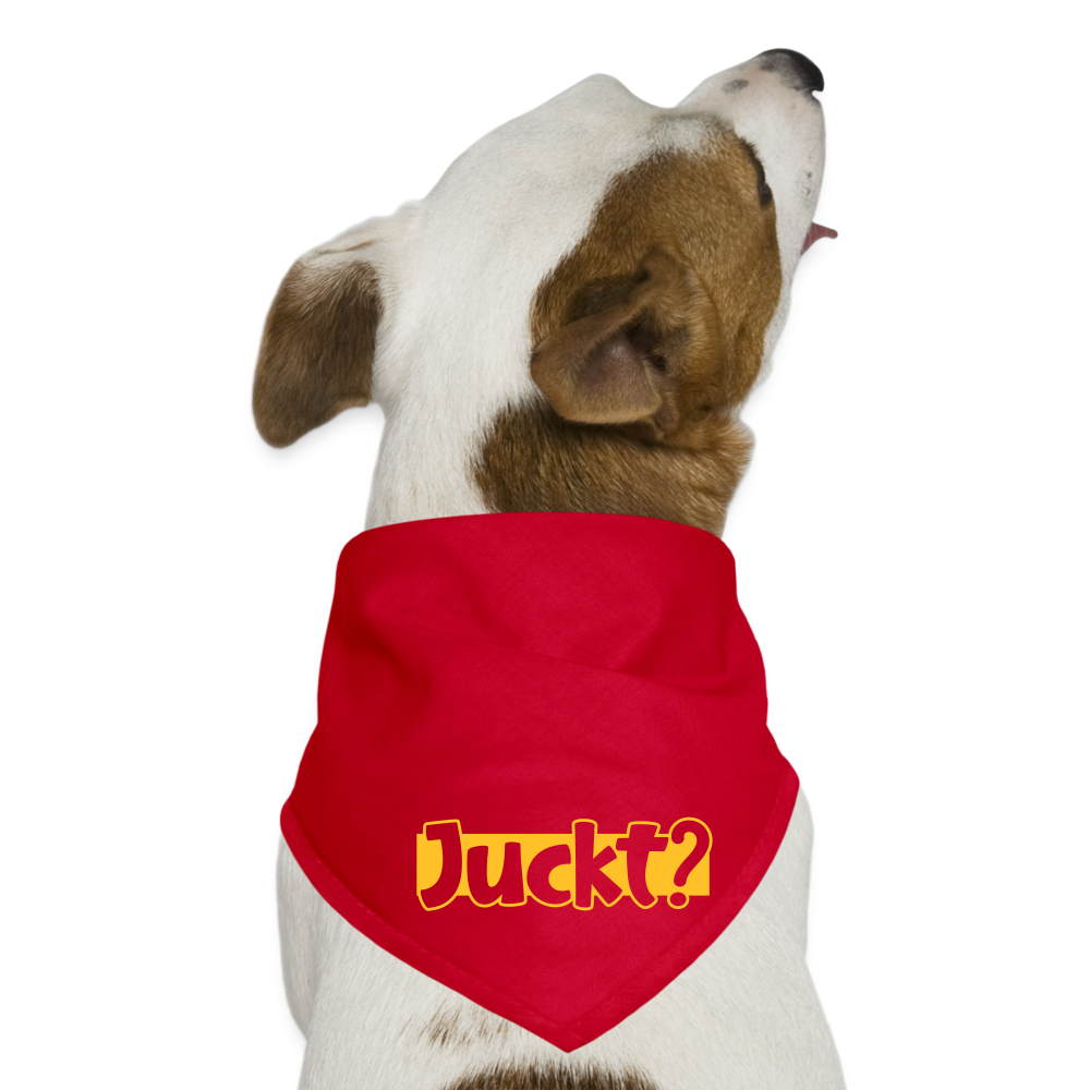 Juckt? - Hunde-Bandana - Rot